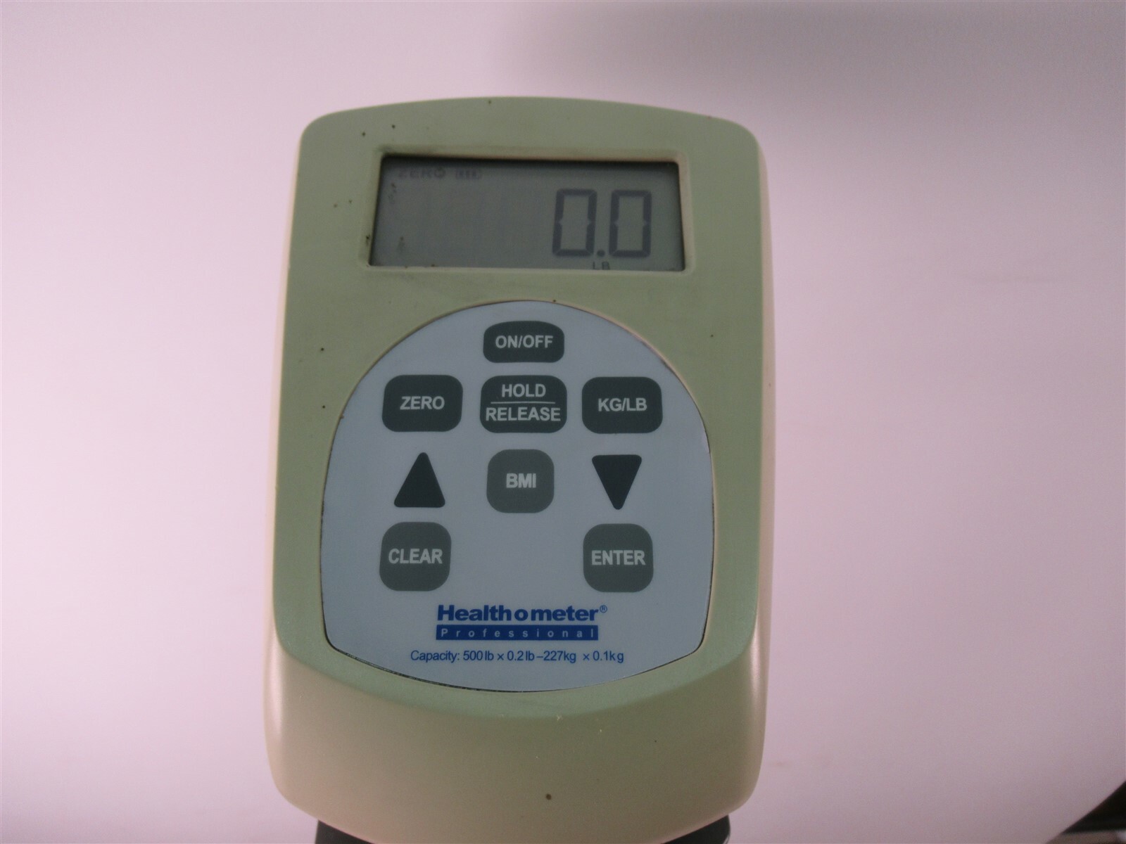 Healthometer Professional 500lb Patient Scale Pelstar 599KL Waiste High Medical