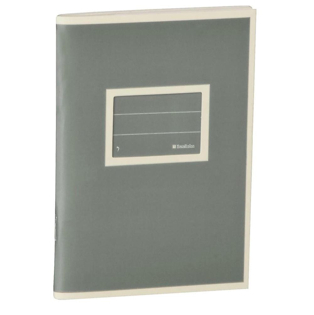 Lined Exercise Notebook (Grey) – A6