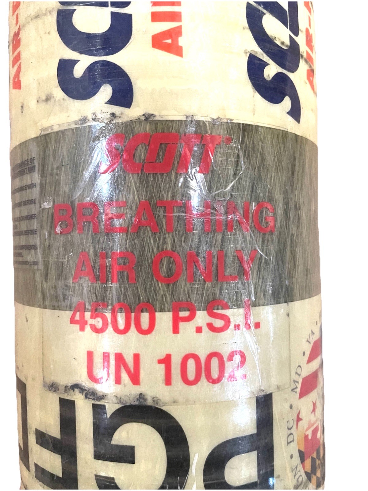 Scott SCBA 45 MIN Tank Cylinder – 4500 PSI