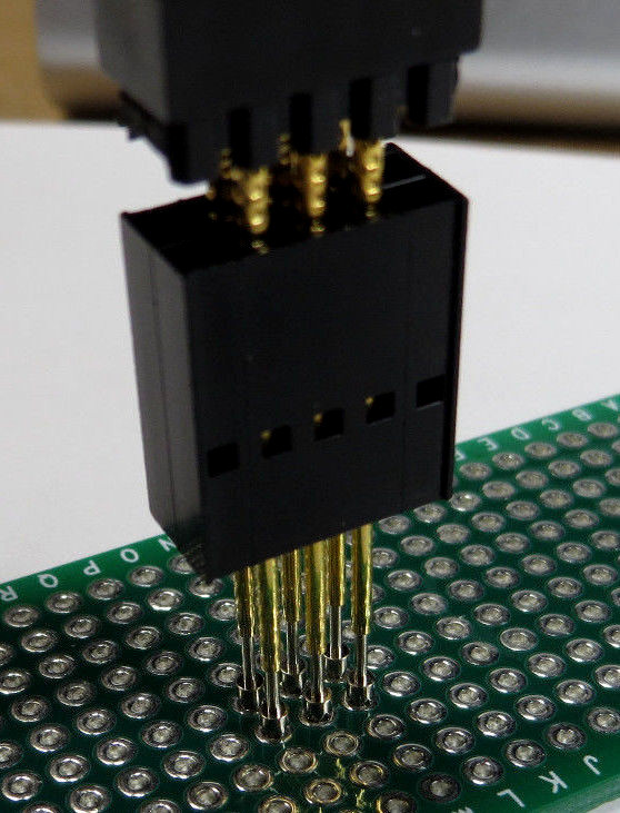 1 pc 6 pin AVR ICSP ISP Pogo Pin Adapter no solder