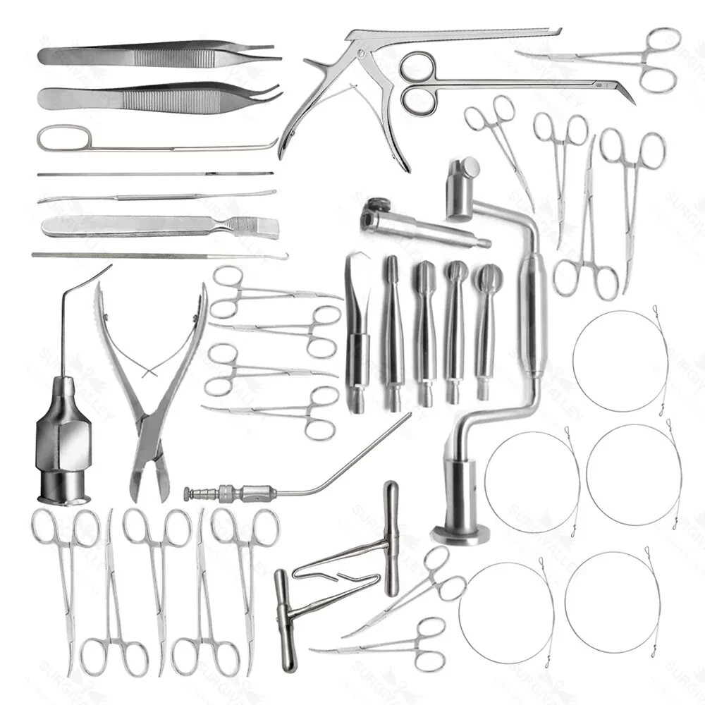 Craniotomy Instruments Set 98 Pcs Quality German Stainless Steel
