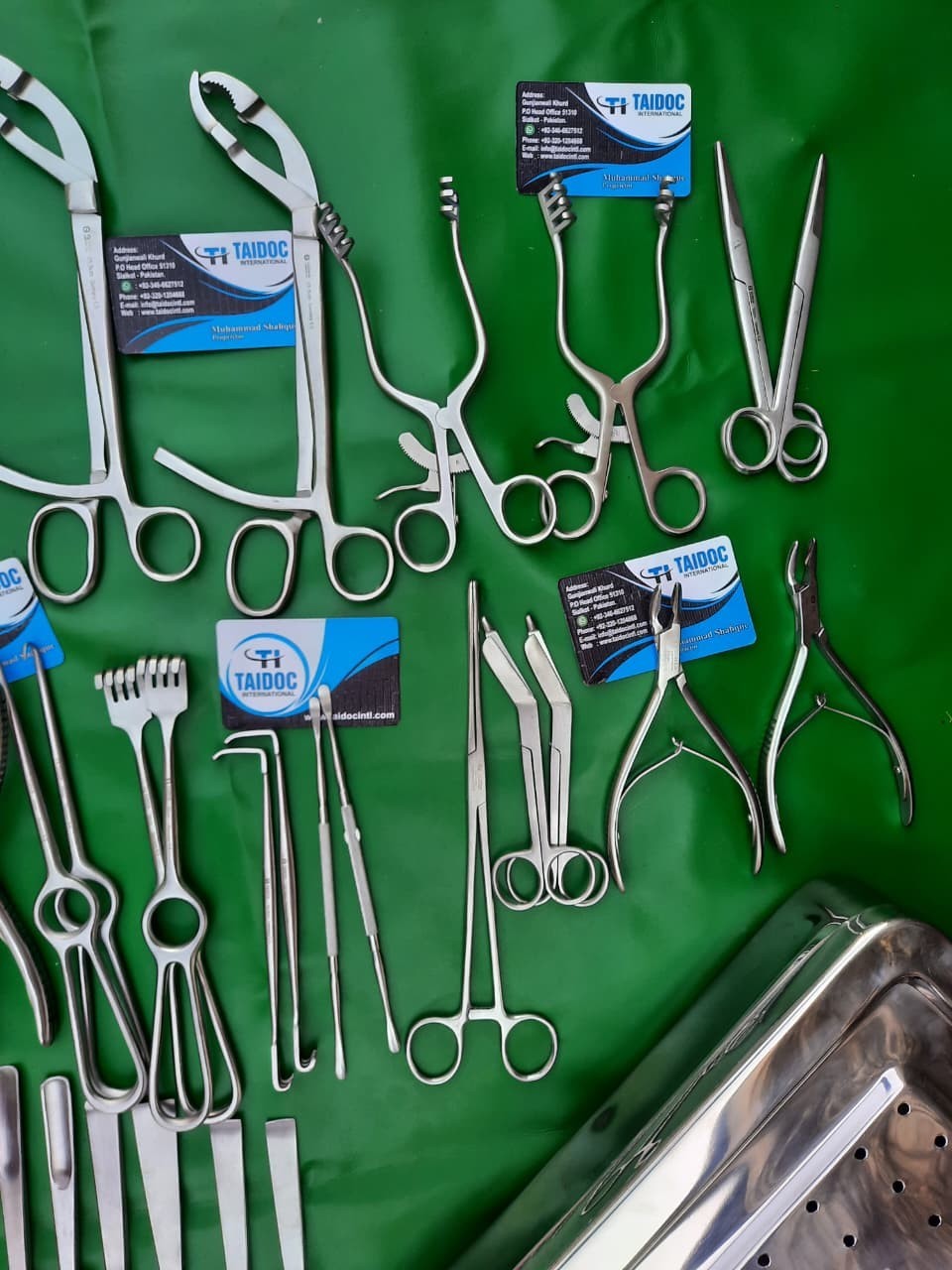 Soft Tissue Orthopedic Set Of Instruments For General Instruments