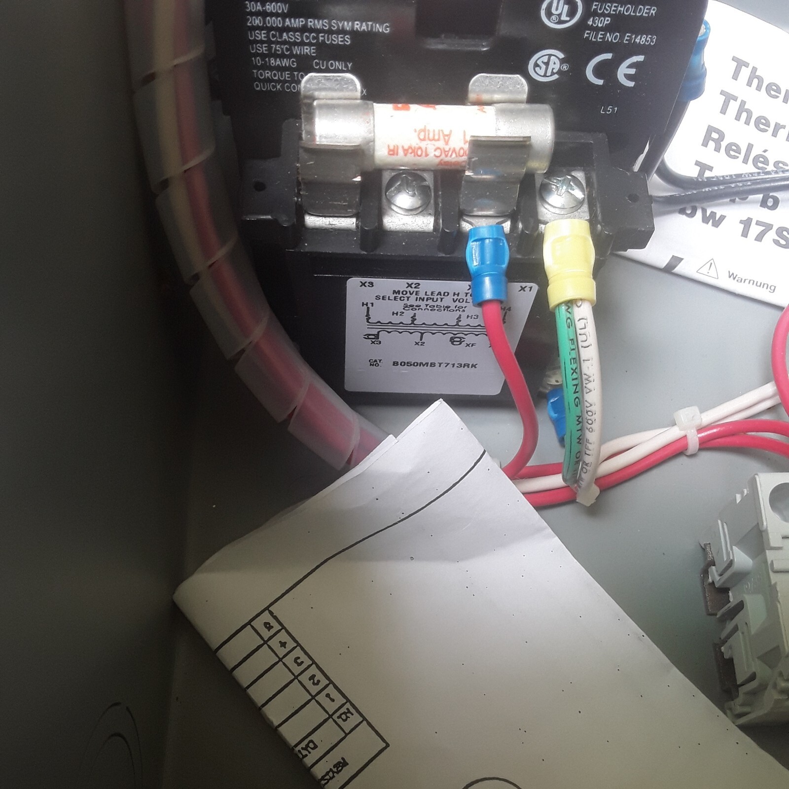 EEControl Panel XLS27 480V 3 PHASE 60HZ 120 CONTROL VOLTS NOS