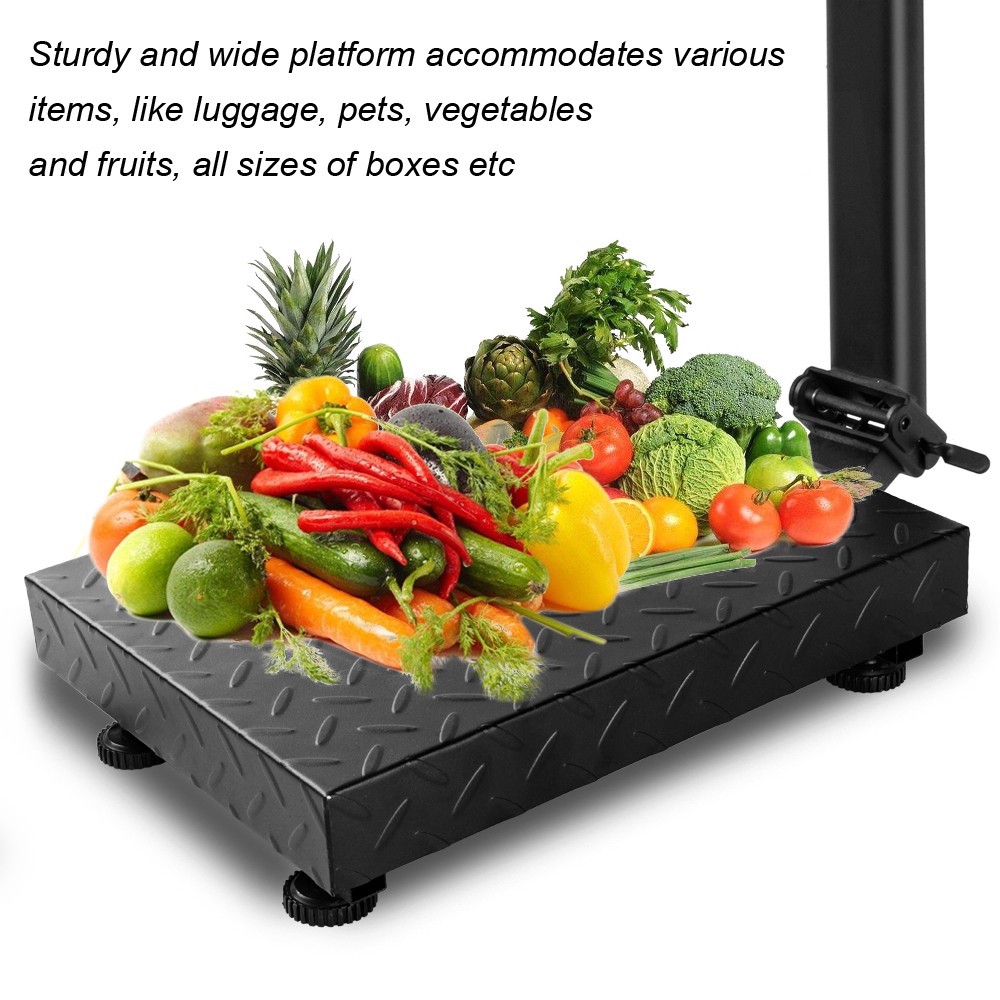 220lb Weight Electronic Platform Scale for Luggage Shipping Price Computing NEW