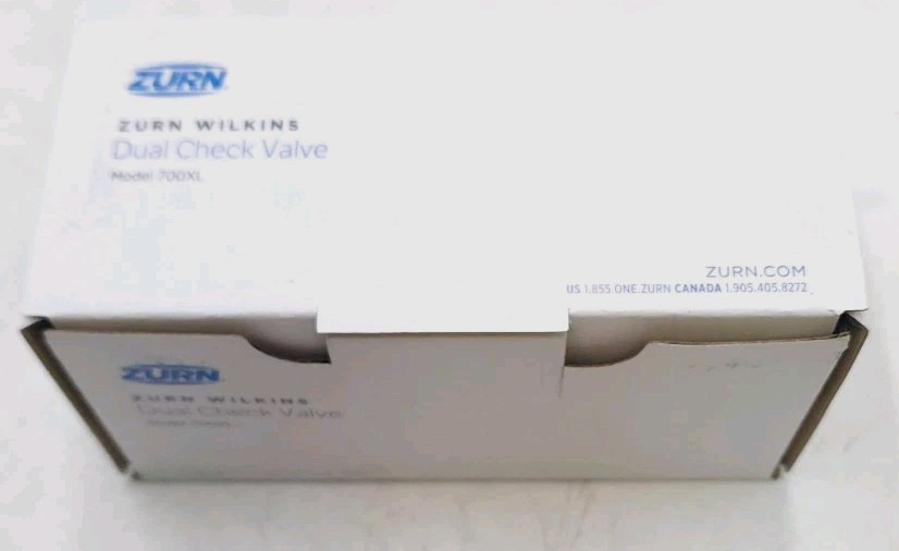 Zurn Wilkins 1UFMX34UF-700XL Dual Check Valve Outlet 3/4″ FNPT / Inlet 1″ FMTC