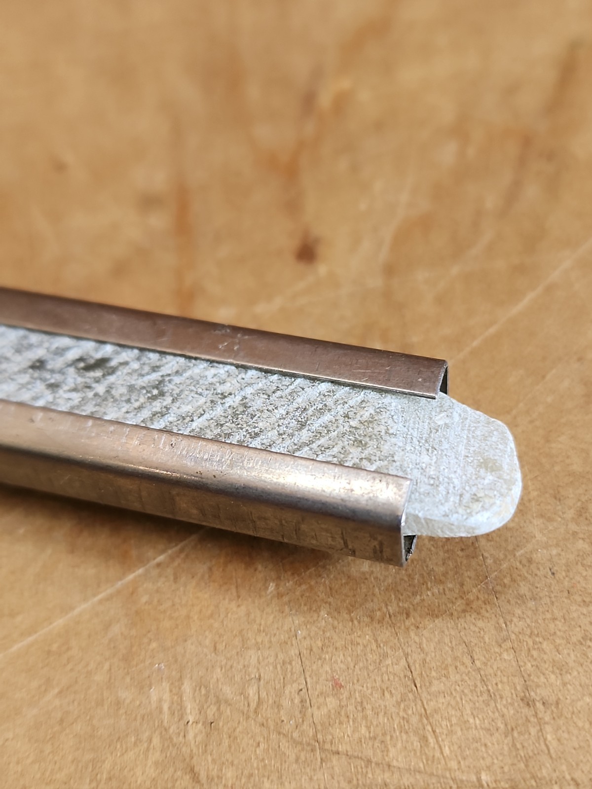 Vtg. Ace Hardware Pocket Flat Soapstone Holder Marking Tool for Metal Refillable