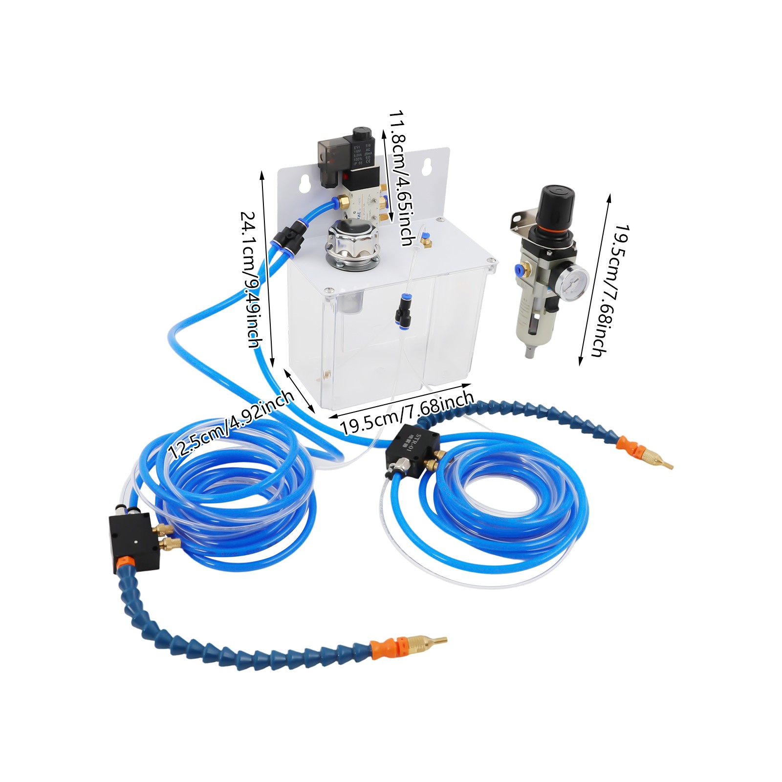 Coolant Cooling Spray Pump Mist Sprayer System for CNC Lathe Milling Machine New