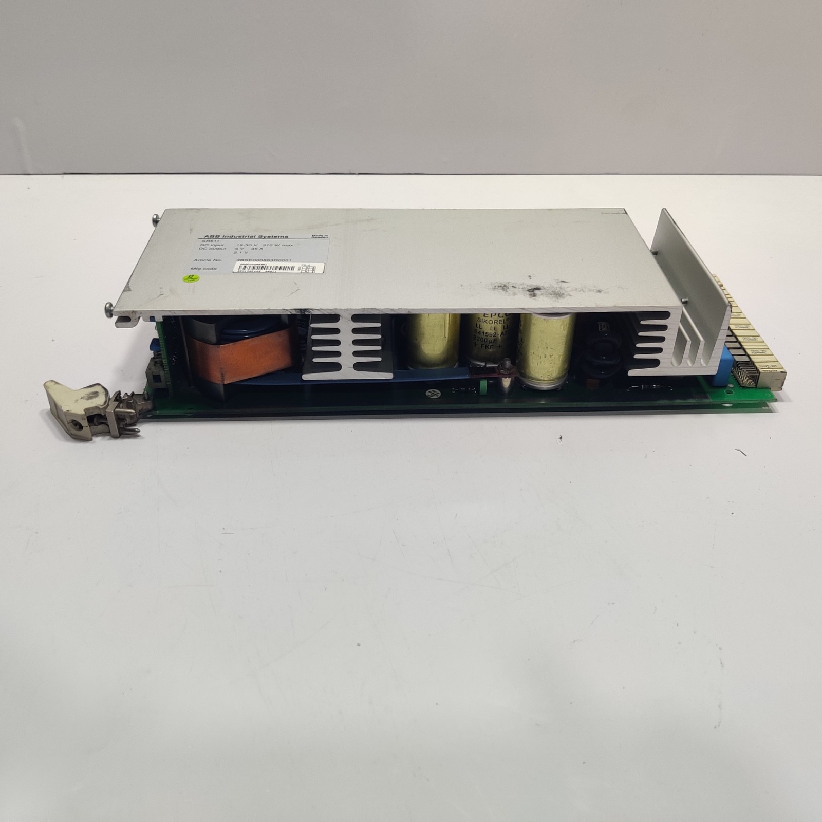 ABB SR511 3BSE000863R0001 REGULATOR POWER SUPPLY 18-30 V 5V TO 35A 2.1 V 310W