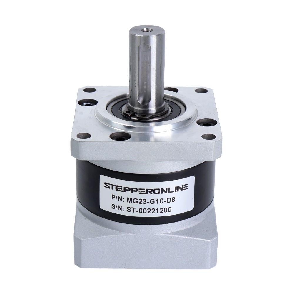 Planetary Gearbox 10:1 Backlash 30arc-min for 8mm Shaft Nema 23 Stepper Motor