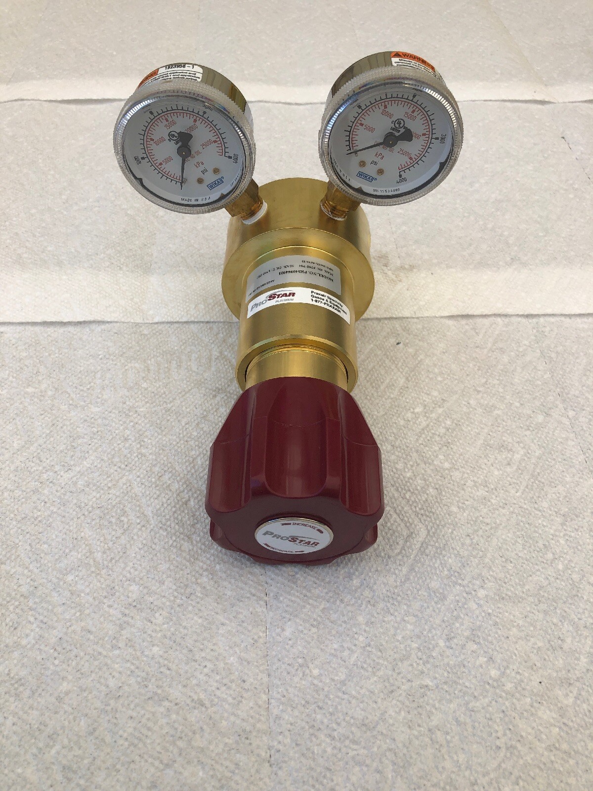 Pro Star Platinum Pressure Regulator. PRS40944021 0-1500PSI