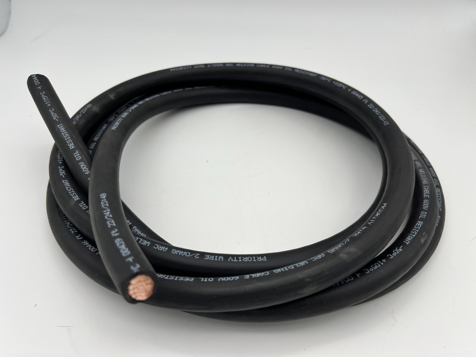 Flexible Battery / Welding Cable 2/0 AWG Solar optional Black and/or Red