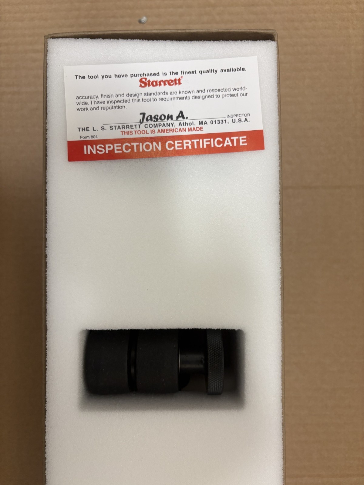 STARRETT #659A HEAVY DUTY MAGNETIC BASE INDICATOR HOLDER NEW IN BOX