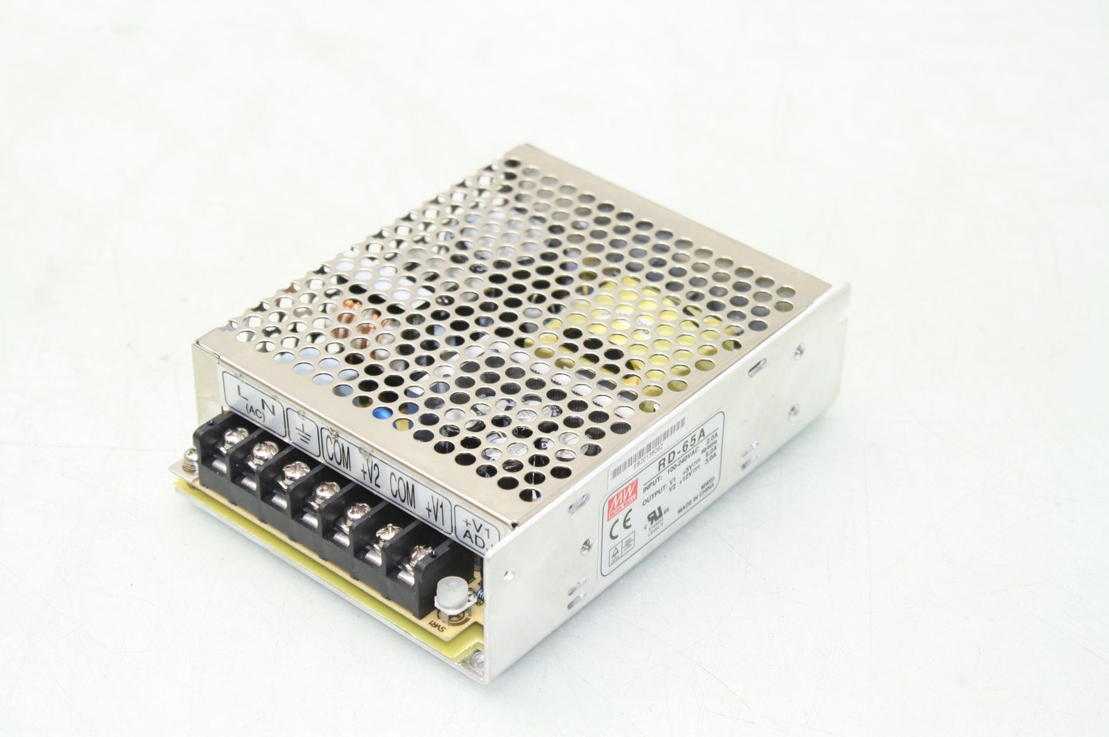 Mean Well RD-65A 12V Power Supply / 5V Power Supply 65W Output