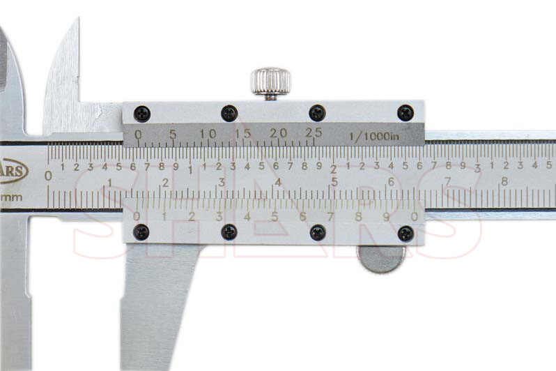 SHARS .001″/.02MM 6″ Precision Vernier Caliper NEW P}