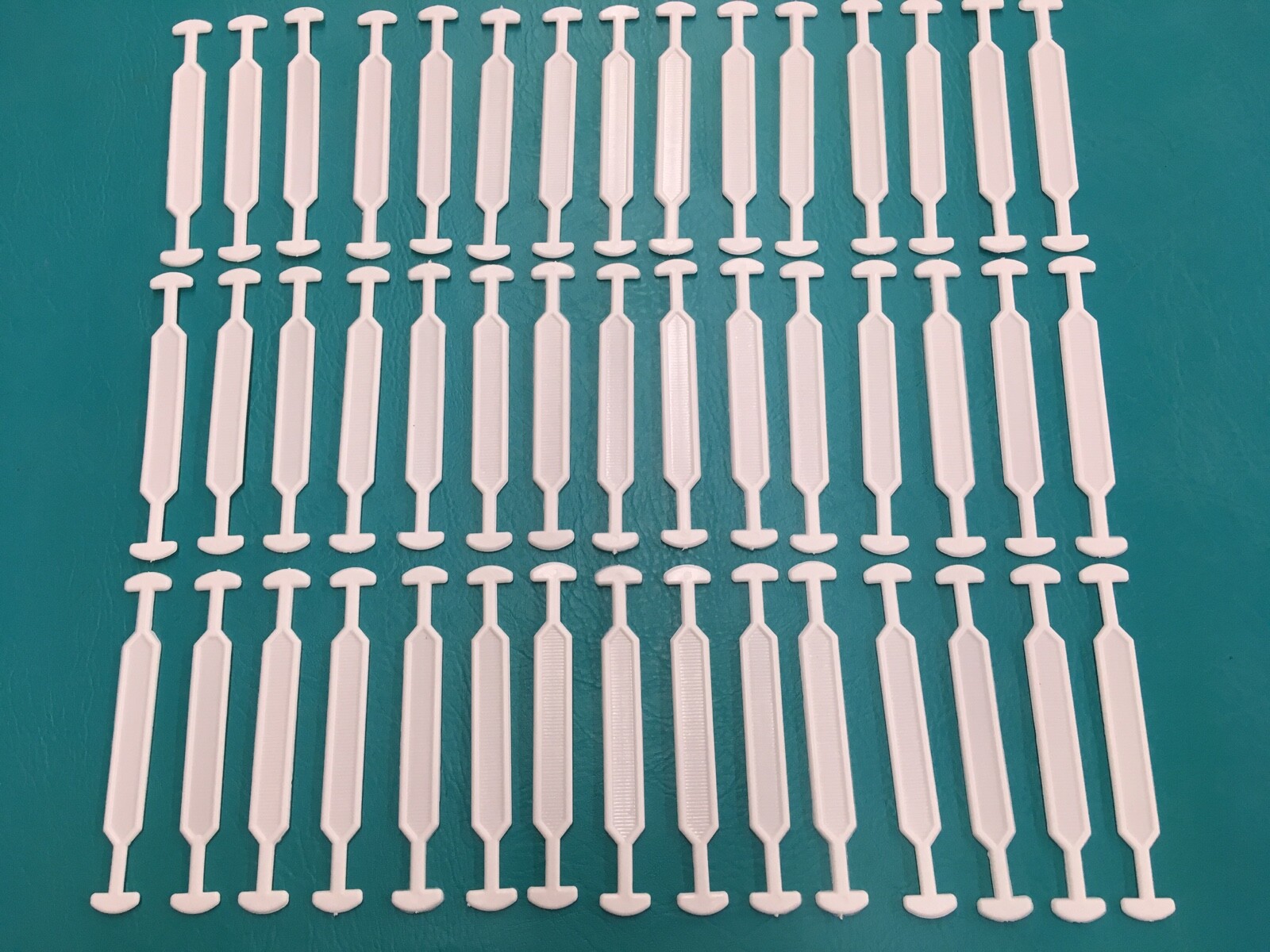 45 Heavy Duty 6.75″ Cardboard Box Handles Plastic Carry Shipping 45 lbs White 7″