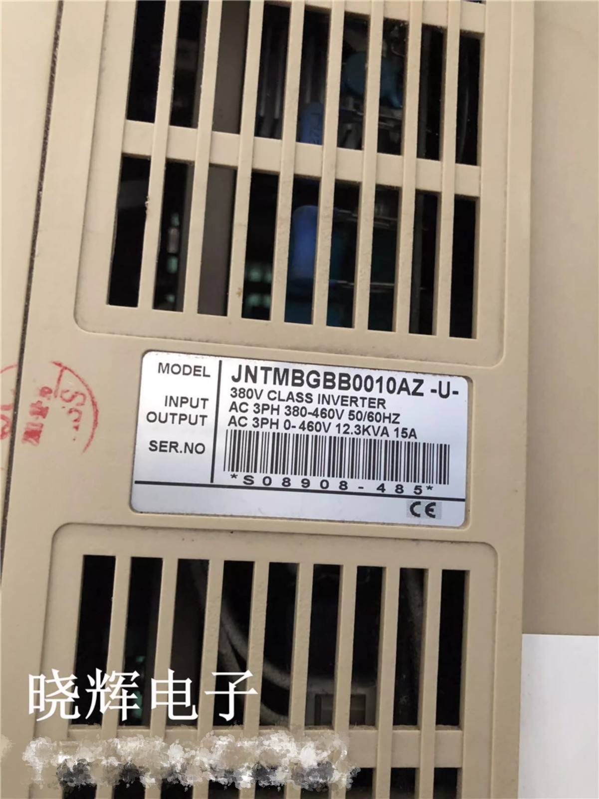1pcs Used Dongyuan inverter 7200MA 7.5KW 380V JNTMBGBB0010AZ-U-