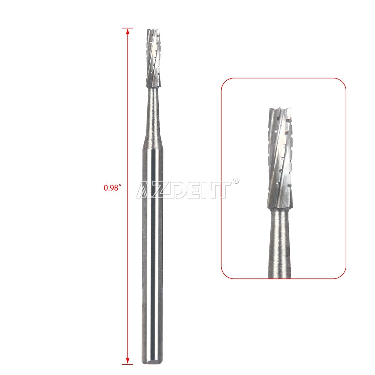 Root Surgical Carbide Bone Cutters Separating Burs Drills 28mm FG Dental