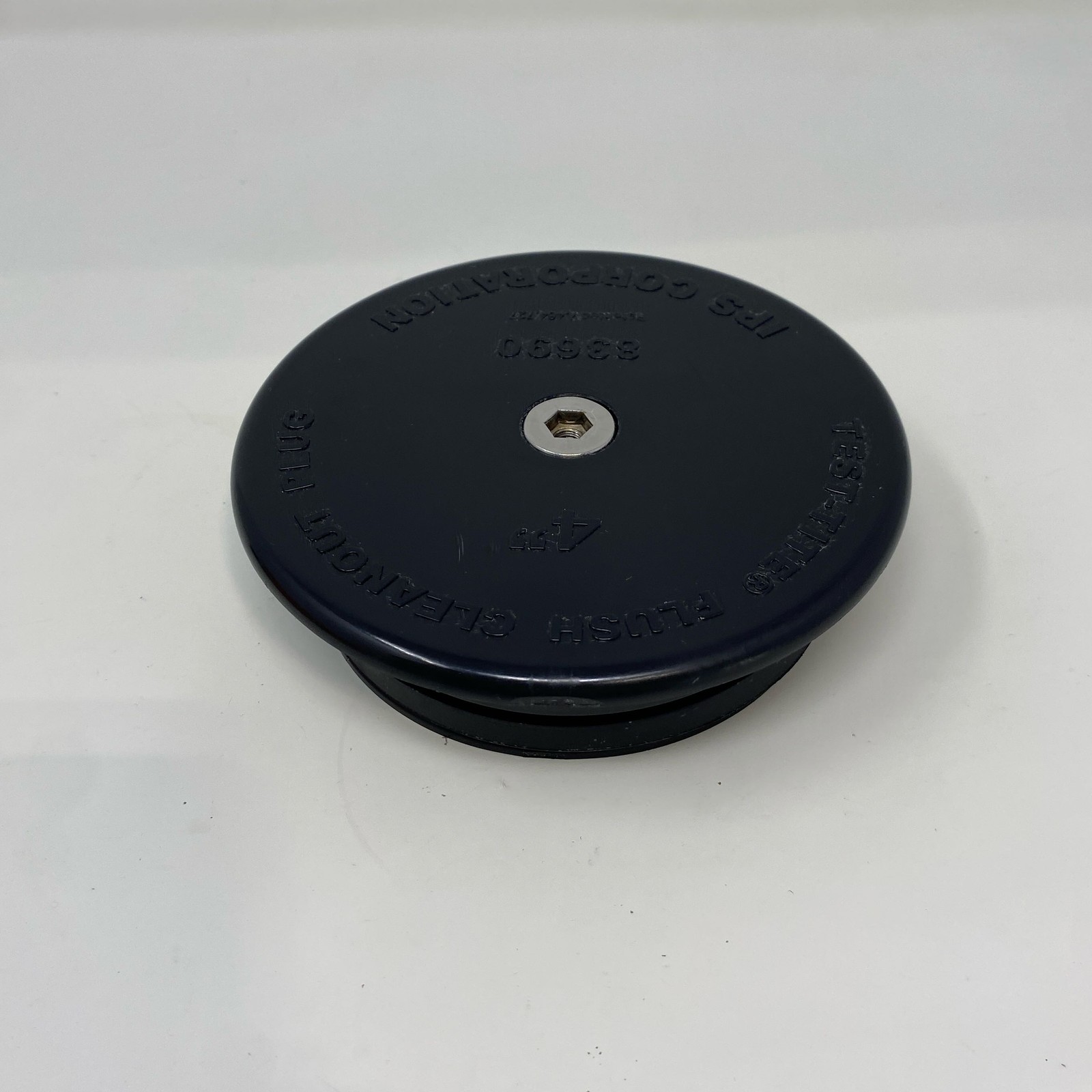 Test-Tite 4in Flush Mechanical Cleanout Repair Plug Black 83690
