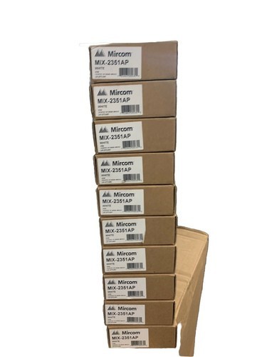 MIX-2351AP Mircom SMOKE DETECTOR HEADS LOT OF 10