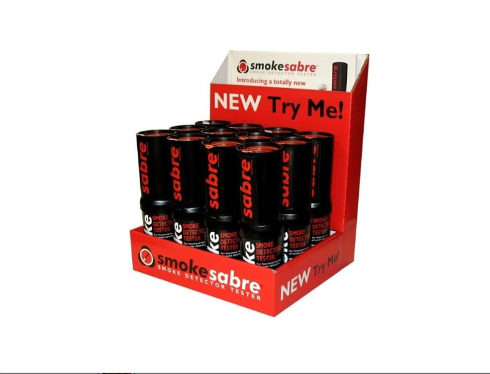 SDI Smoke Sabre, Aerosol Smoke Detector Tester,2.6oz, Case of 12