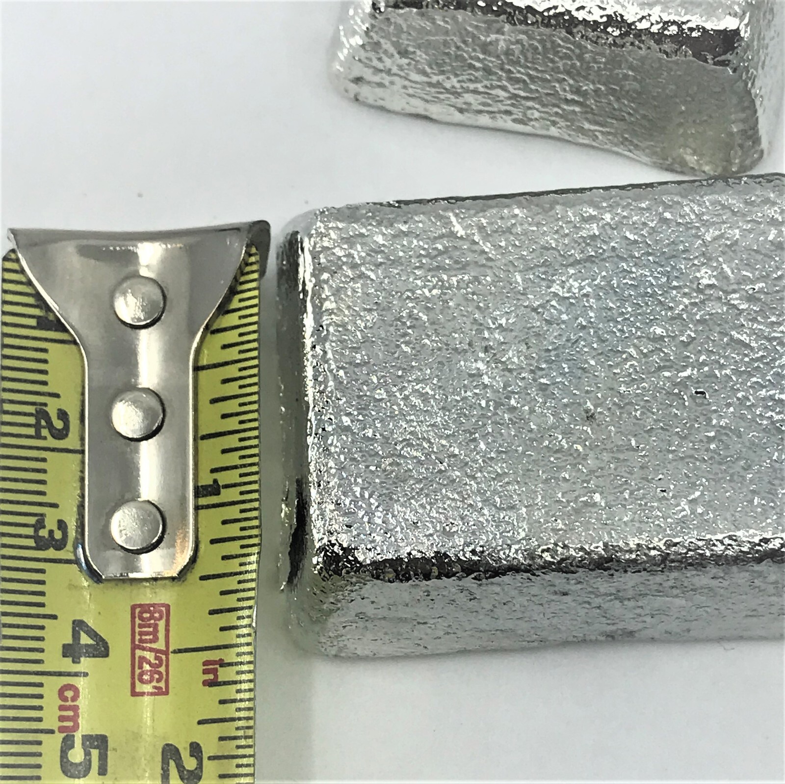 R98 Alloy Pewter Ingot 5lbs. (98%Sn, 1.5%Bi, .50%Cu) Casting 466°-590°