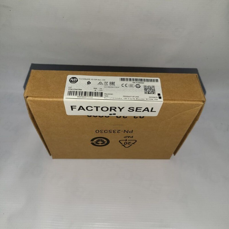 AB 1756-EN4TRK ControlLogix 4-Port Ethernet/IP Communication Module US Free Tax