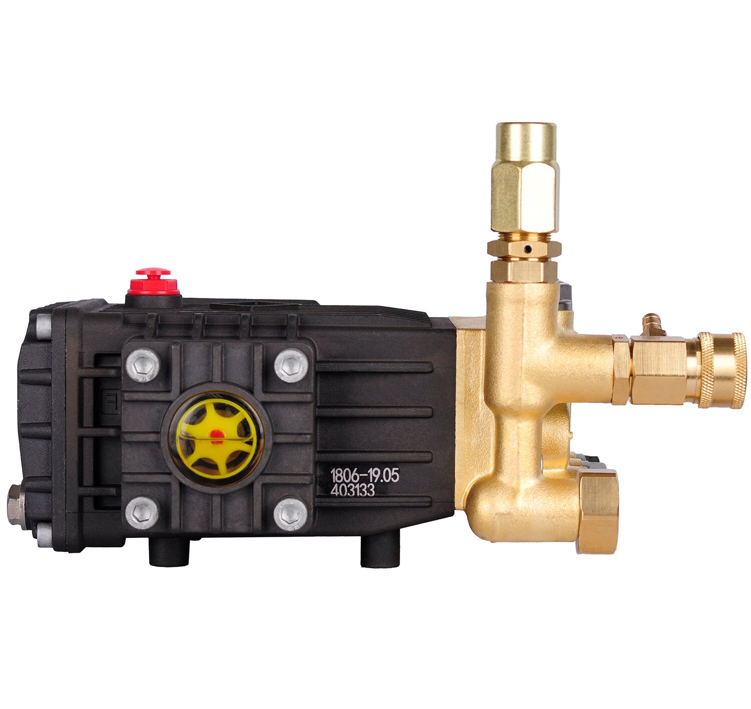 For Mi-T-M 3-0414 Pressure Washer Pump Triplex 3.5GPM@3000PSI 3400RPM 3/4″ Shaft