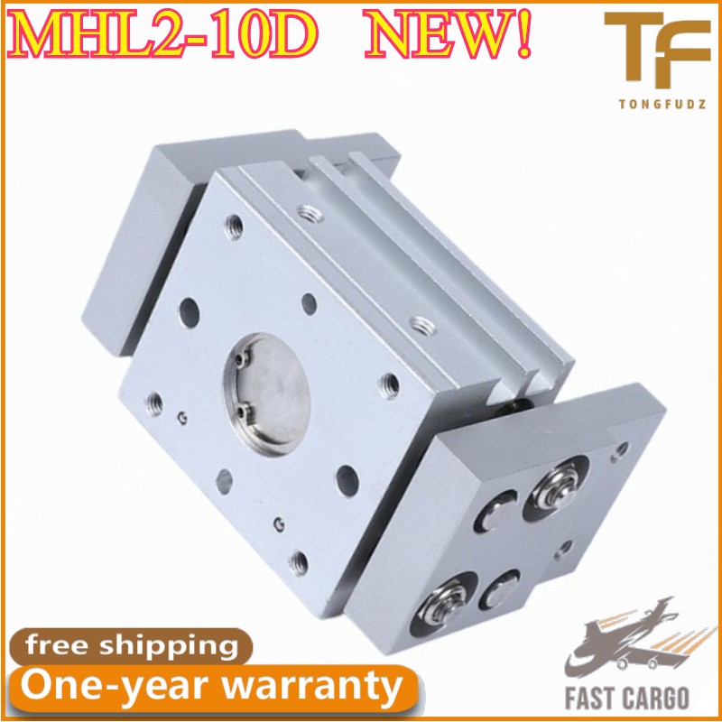 NEW SMC MHL2-10D Parallel Gripper – Double-Acting 2 Finger Wide Type Fast Ship #