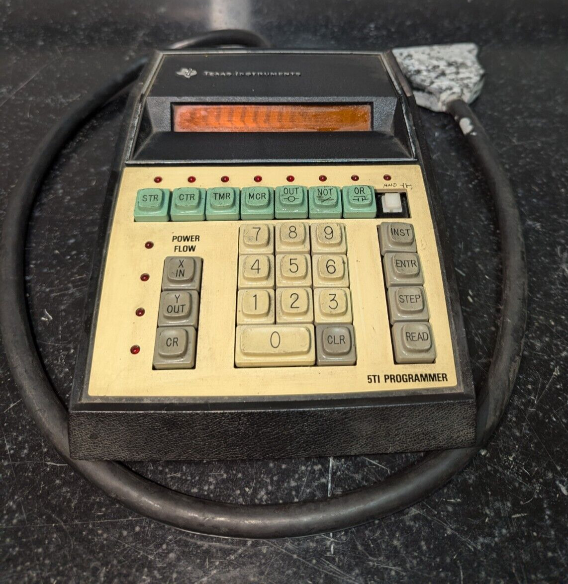 Texas Instruments 5TI PLC Programmer TI-2001 / 30 DAY GUARANTEE WITH FREE RETURN