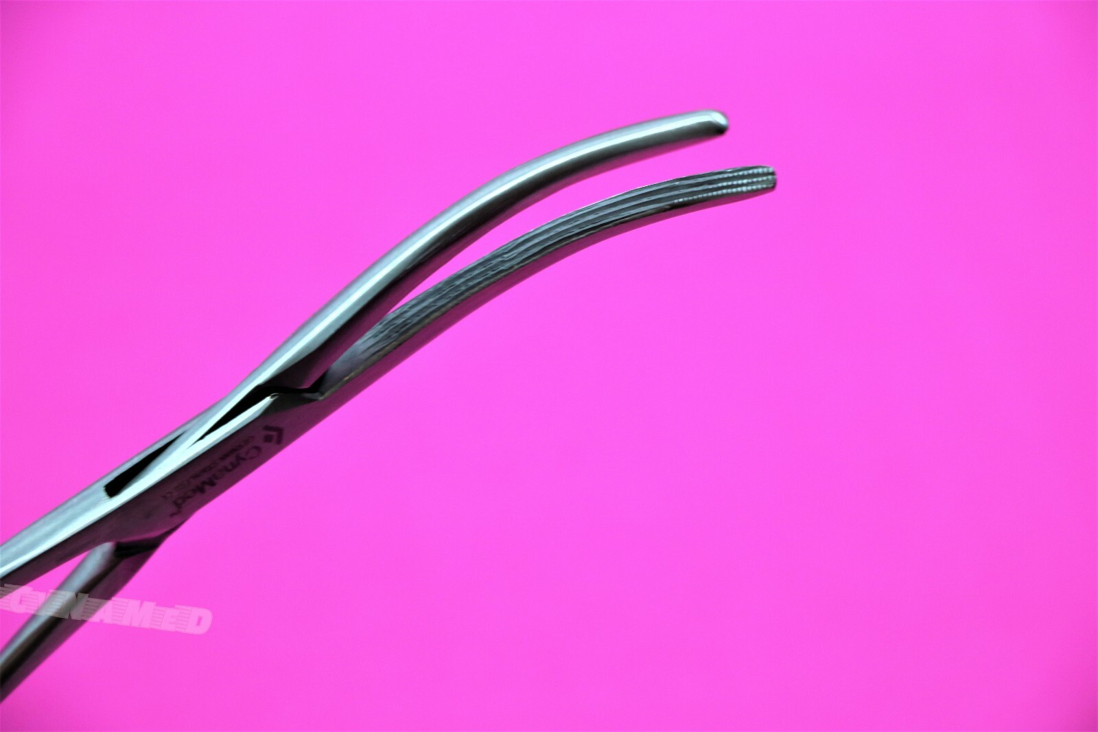 Gold Handle Spay Pack Rochester Carmalt Forceps 6.25″ Curved Stainless Steel