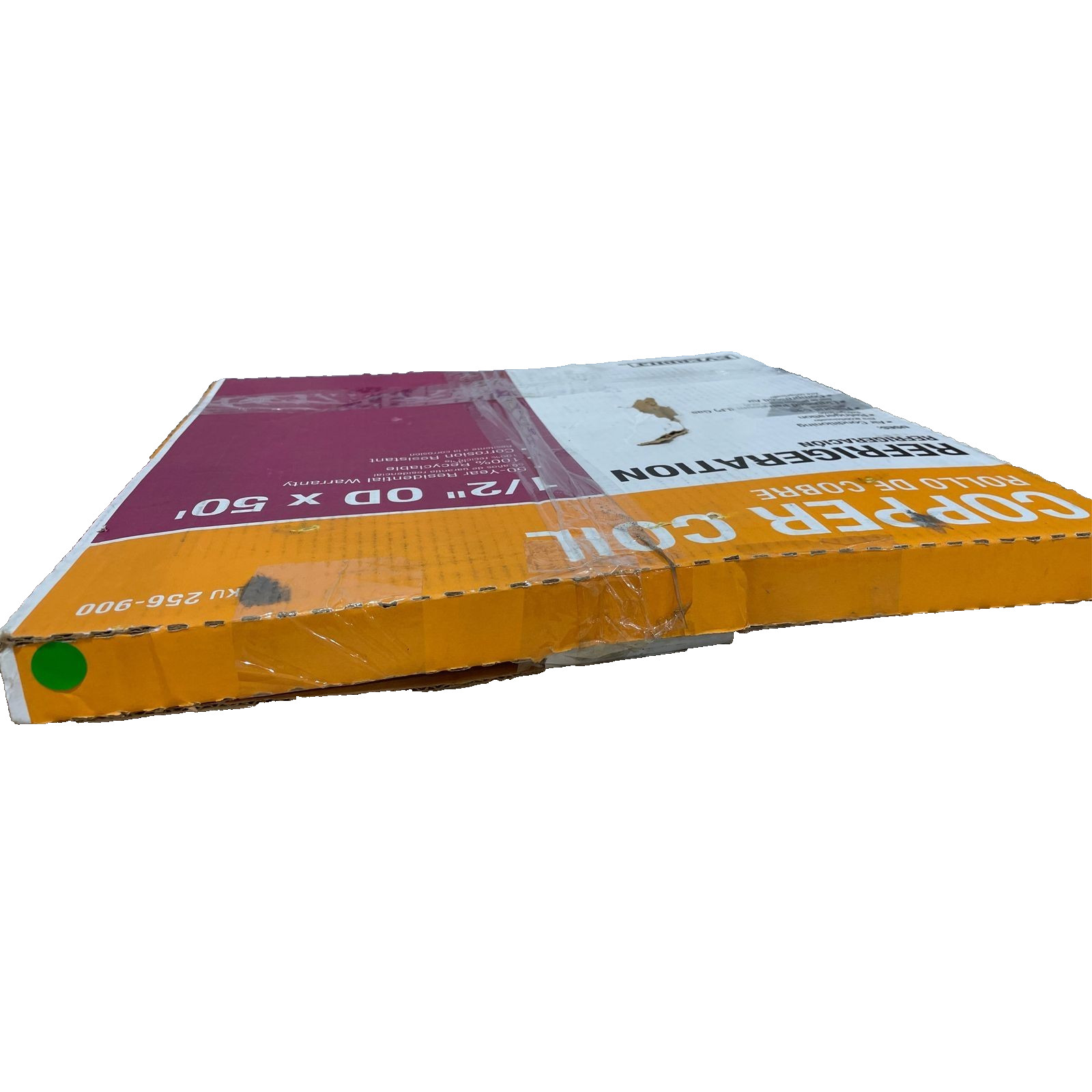 1/2″ O.D. x 50′ Coil D 08050PS Copper Refrigeration Tubing