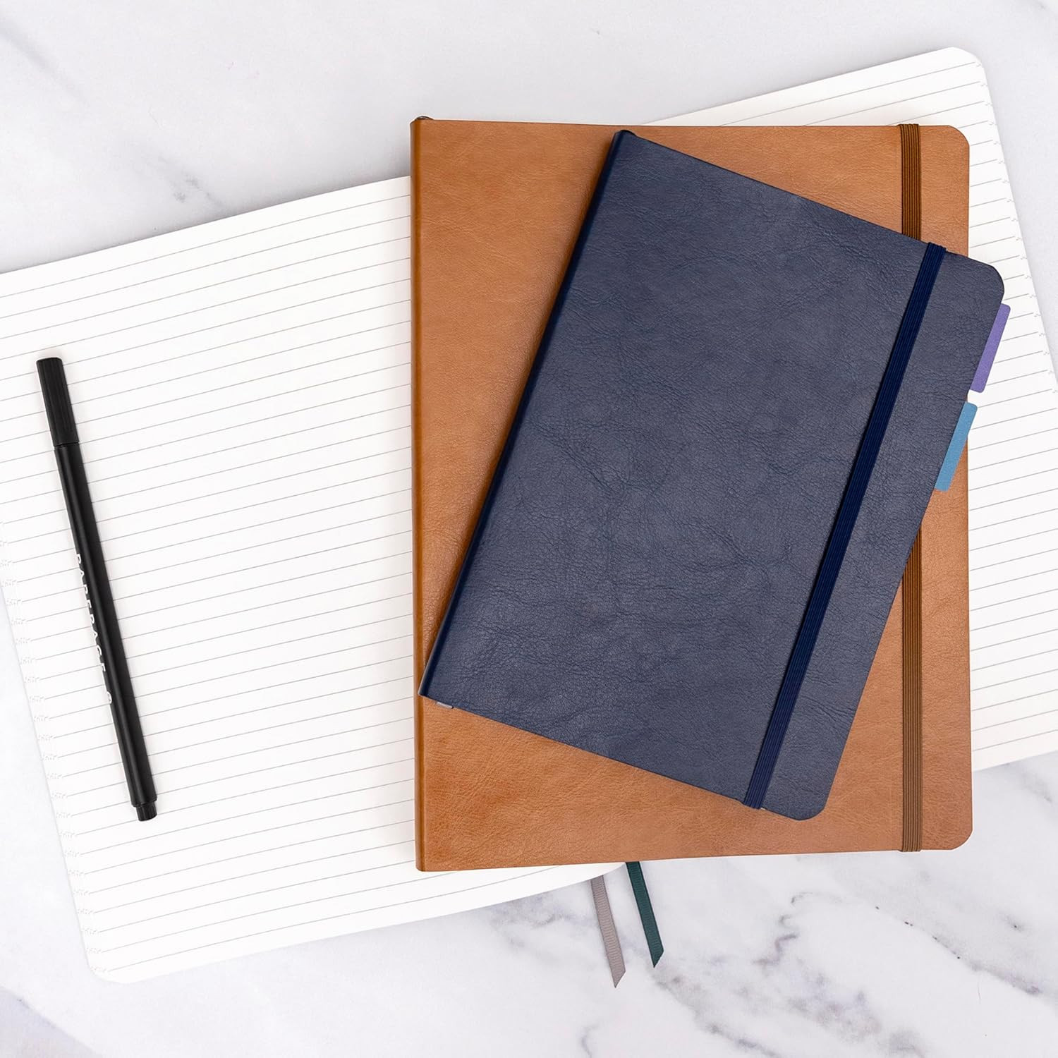 Softcover Lined Journal Notebook (Periwinkle), 160 Pages, Medium College Ruled N