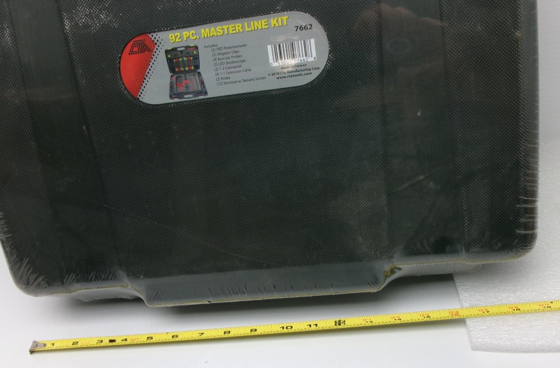 CTA 7662 Universal 92 Piece Electrical Testing Line Kit #1000KCZ
