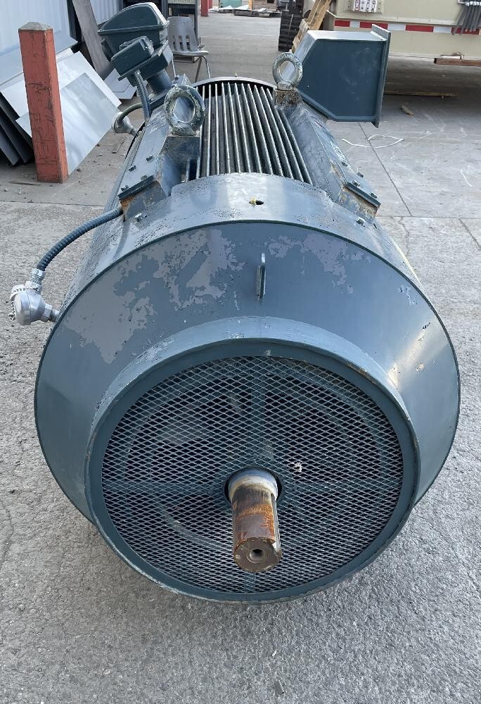 900 HP TECO Westinghouse Motor 1200 RPM 2300/4160V 450CB Frame