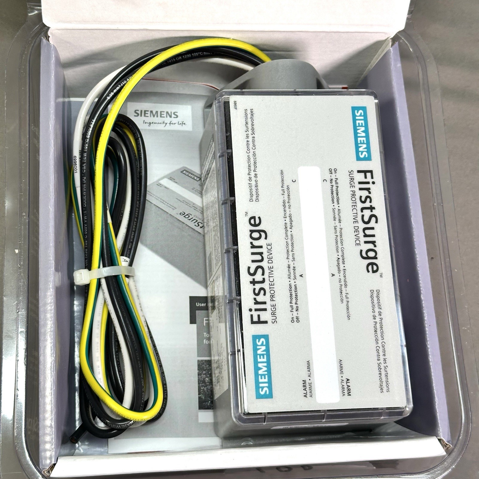 SIEMENS FirstSurge Plus FS100 FS100P Whole Home Surge Protector 100k Amps NEW!