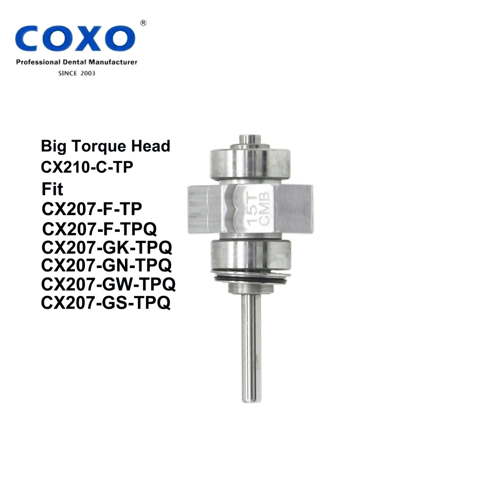 COXO Dental Fiber Optic High Speed Handpiece For KAVO MULTIflex Coupler 6 Holes