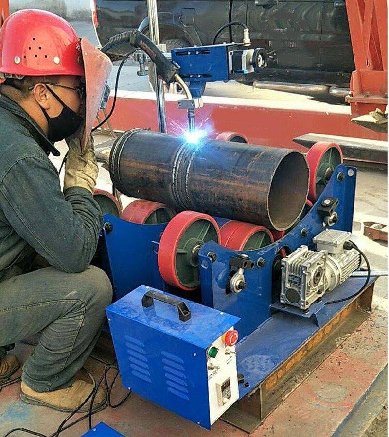 Rotary Welding Positioner Welding Rotator Stander Clamp Turning Rolls Positioner