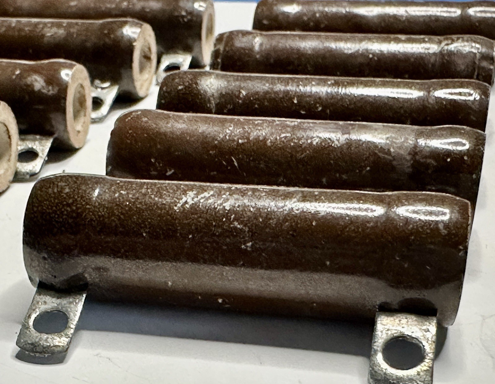Lot of 17 Milwaukee 12-32-1000S 1K Ohm 30W Fixed Wirewound Resistors