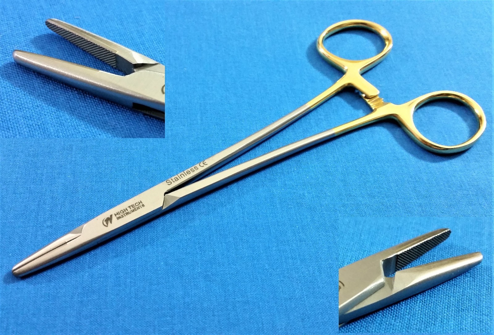 T/C Professional Grade Surgical MAYO HEGAR NEEDLE HOLDER 8″ (20CM) SERRATED