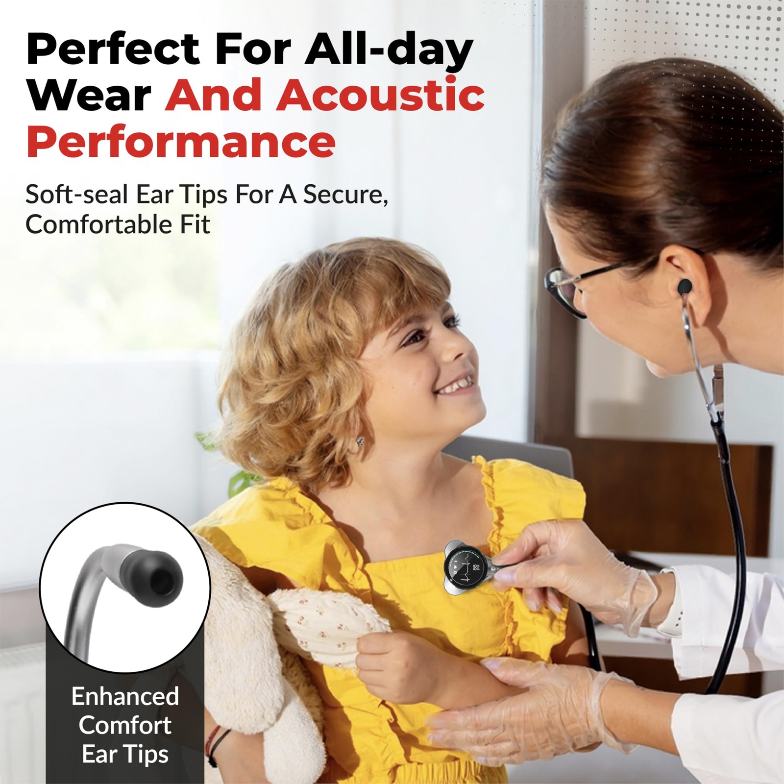 Core Protection Kit for EKO 500 Digital Stethoscope – Silicone…