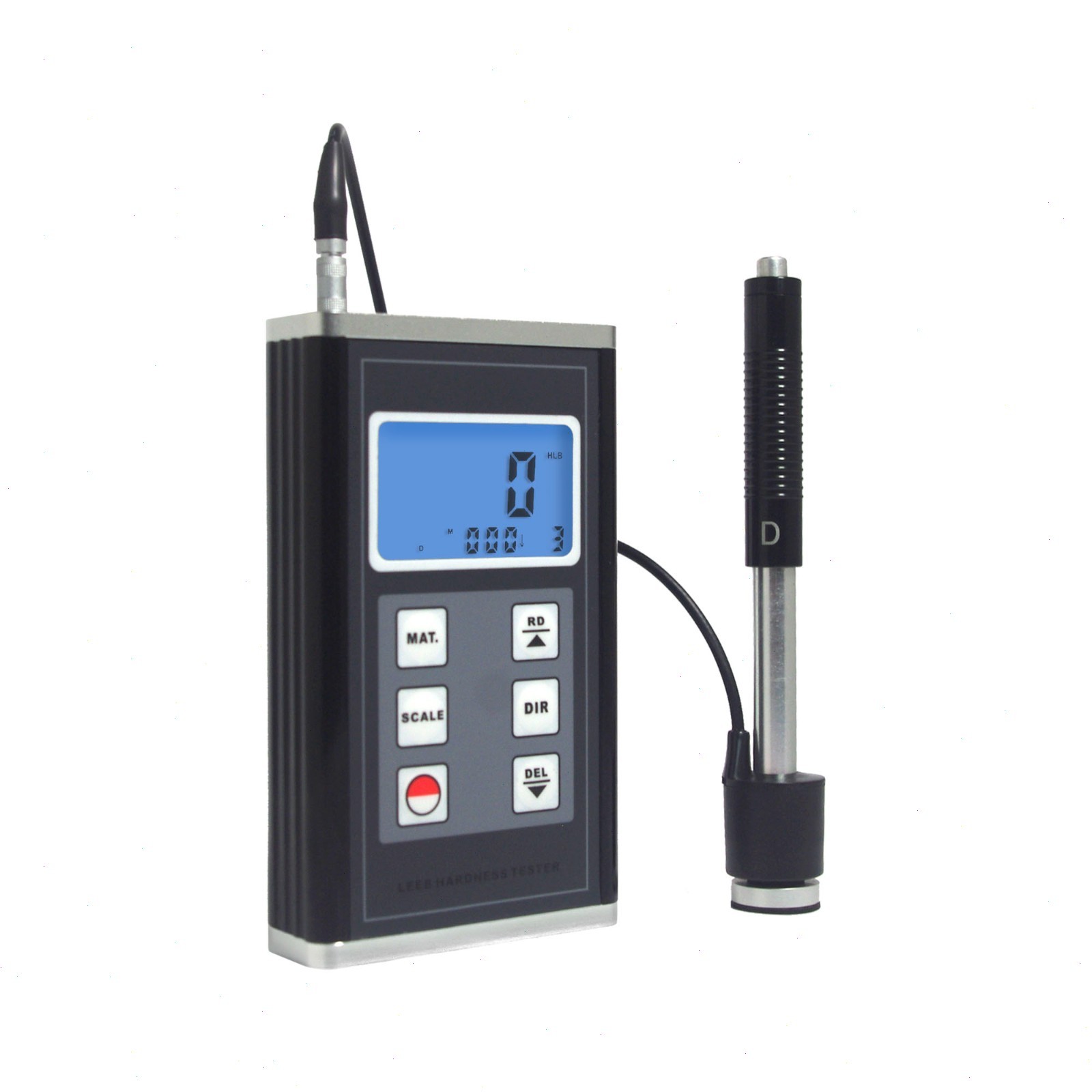 Digital Leeb Durometer with Low Battery Indication Range 170(HLD)~960(HLD)