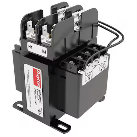Dayton 31Ej47 Control Transformer, 50 Va, 120V Ac, 208/240/480V Ac