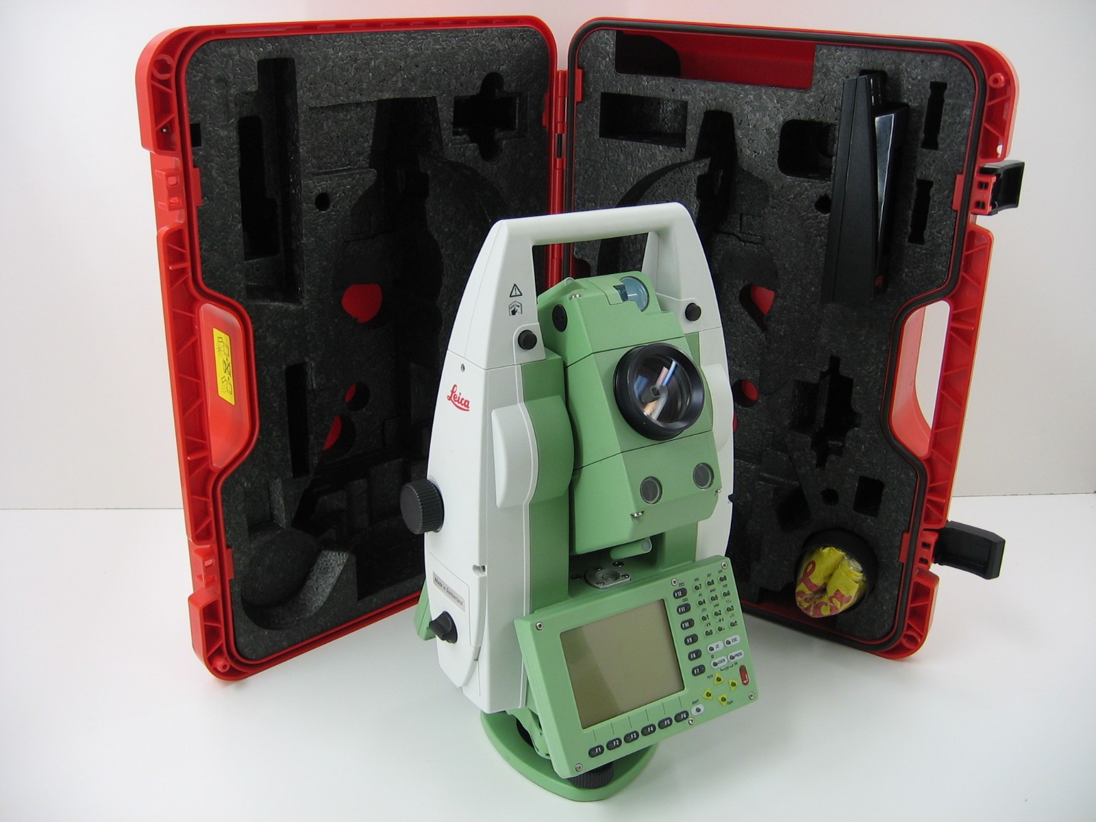LEICA TCP1205+ RH1200 ROBOTIC TOTAL STATION FOR SURVEYING 1 MONTH FREE WARRANTY
