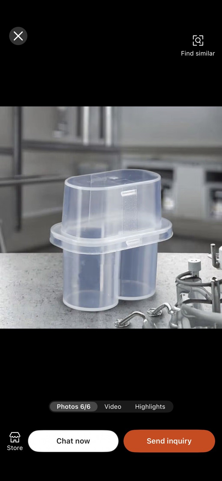 5 Pack of Peptide Storage Container Heavy Duty For 3ML Vials