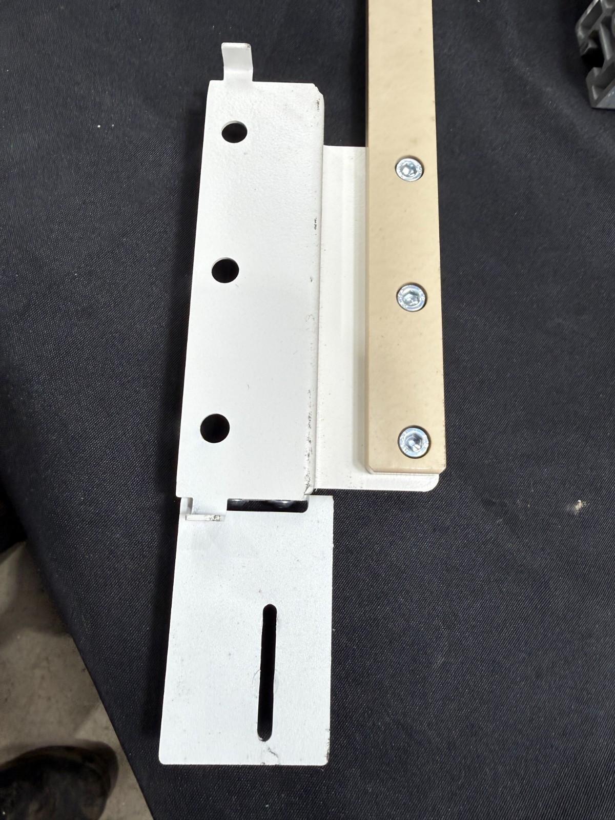Bosch Rexroth Conveyor Sensor Mounting Track Rail Assembly With Brackets Used