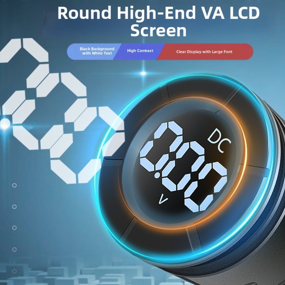 DC 0 300V LCD Digital Voltmeter Large Font Voltage Indicator for Solar LED