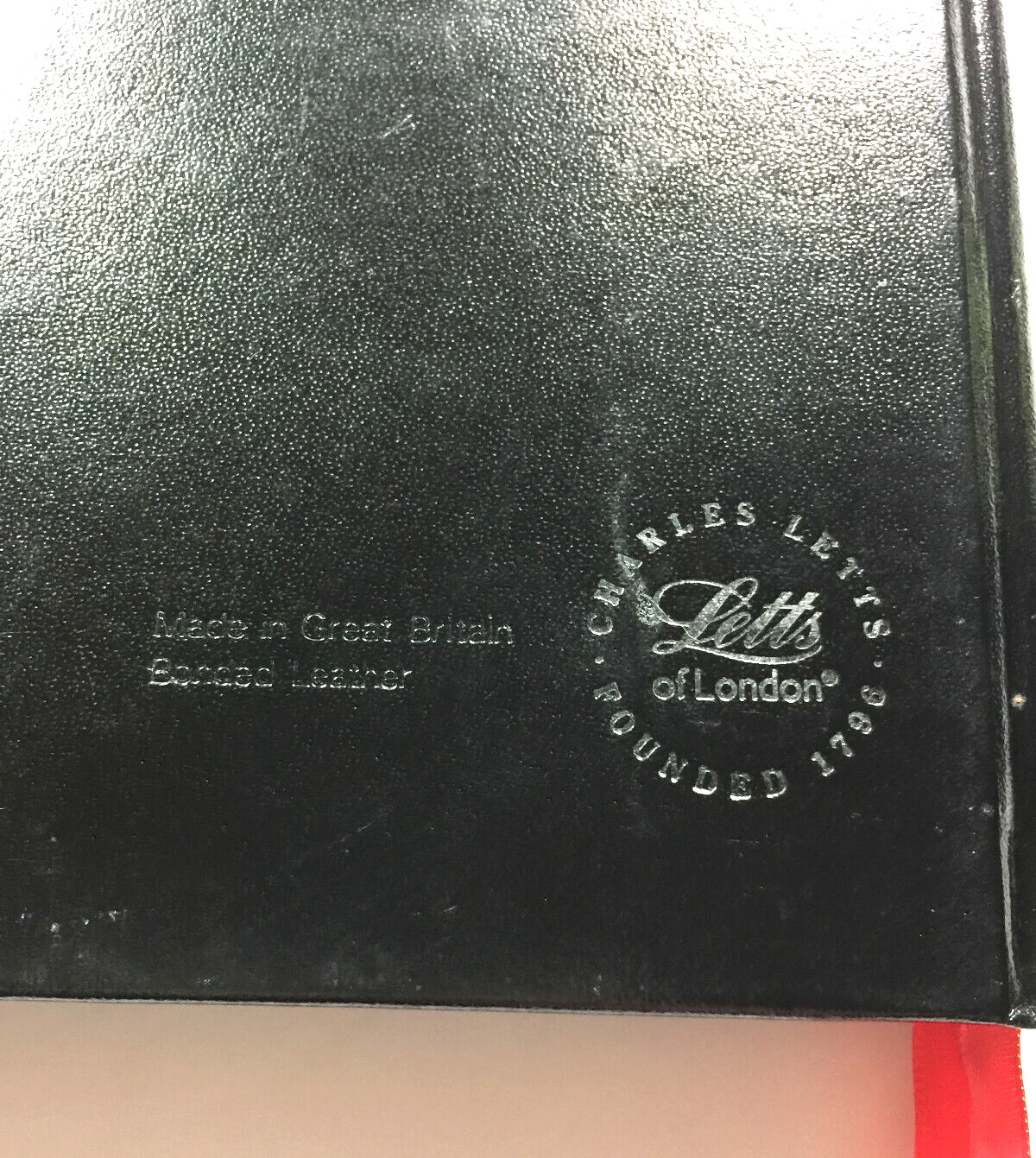 1992 The Wall Street Journal Executive Desk Diary Unused Letts Of London Leather