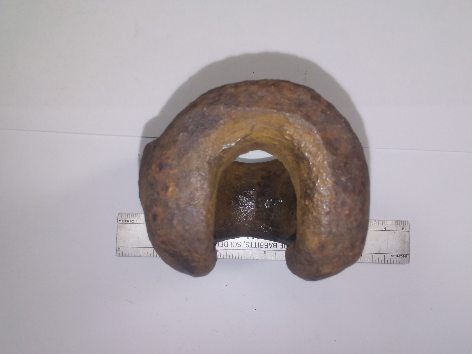 ANTIQUE! SOUVENIR SMALL CHOKER HOOK FROM REDWOODS LOGGING, ABOUT 2 & 1/2 POUNDS