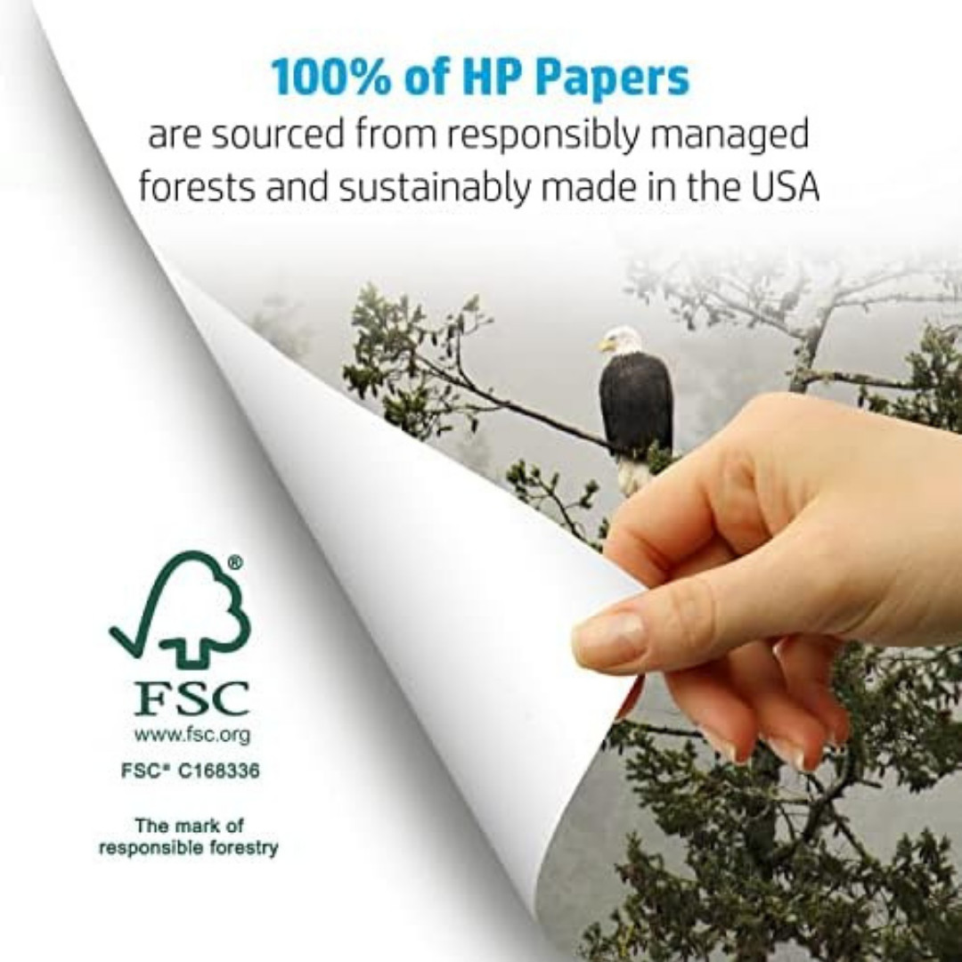 HP Printer Paper 8.5 x 11 Paper Copy &Print 20 lb 1 Ream Case – 500 Sheets