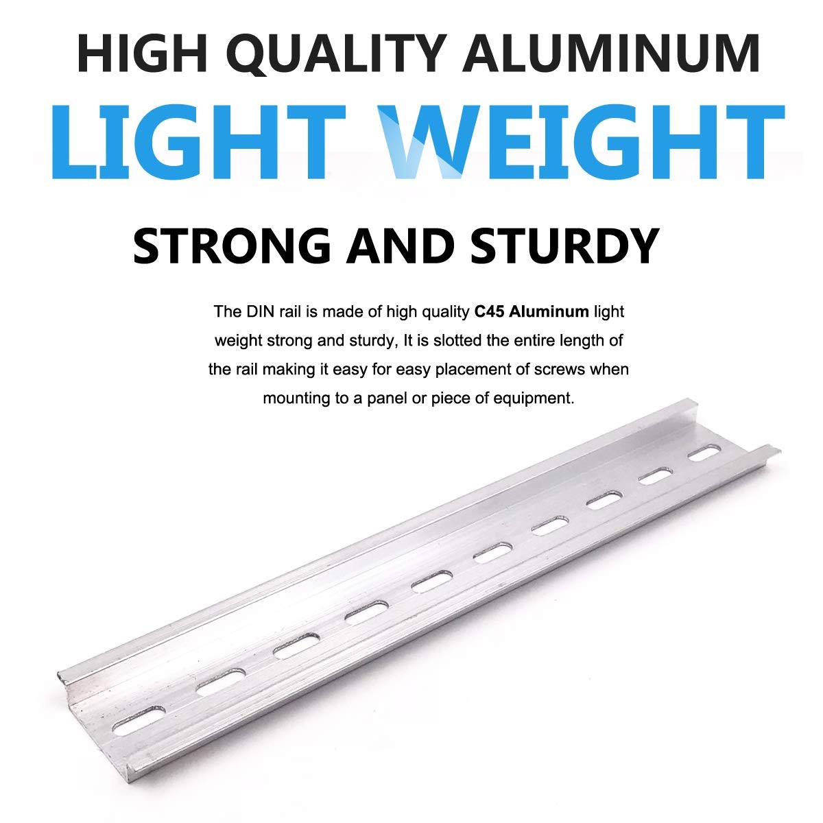 DIN Rail Terminal Blocks Kit, 20PCS UK2.5B Terminal Blocks 12 AWG Gauge, 20A …